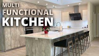 MULTIFUNCTIONAL Modern & Contemporary European KITCHEN DESIGN 2023 | Sacramento California