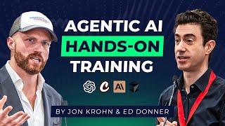 Agentic AI Hands-On in Python: MCP, CrewAI and OpenAI Agents SDK (by Jon Krohn and Ed Donner)