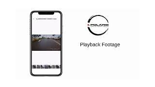 Polaris DC830 4K, 3 Channel Dash Camera: Easily download your footage