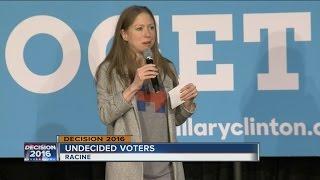 Chelsea Clinton tries to sway Racine voters