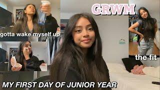 GRWM First Day Of School Junior Year!! 2022