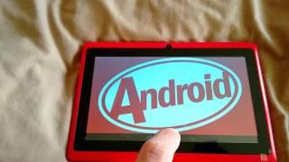 iROLA DX758 Pro Android Tablet 7" unboxing review