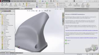 Simulation Xpress and Flow Xpress in SolidWorks Tutorial | Launching SimXpress