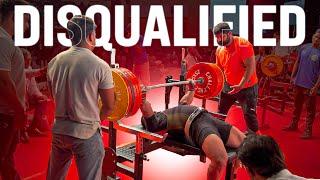 Most Controversial Lift Of The National Bench Press Championship | Bhaskar Powerlifting