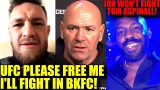 Conor McGregor desperately asks for NEXT FIGHT Date from UFC,Chandler's epiphany,Conor in BKFC Fight