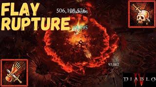 Diablo 4 - Season 5 Flay Rupture Bleed Barbarian & Infernal Horde Tier 6