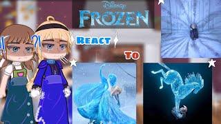 (  ) Frozen react to Future | Frozen | Elsa & Anna | Starzy Eeech