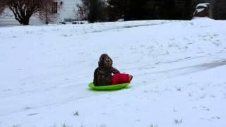 Bri Sledding 2-26-15