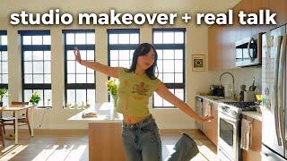 Moving In & Moving Forward: Dream Studio Makeover + The Struggle of Letting Go of Old Habits