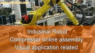 Industrial Robot | Compressor online assembly | Visual application related