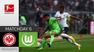 Eintracht Frankfurt - VfL Wolfsburg 0-1 | Highlights | Matchday 6 – Bundesliga 2022/23