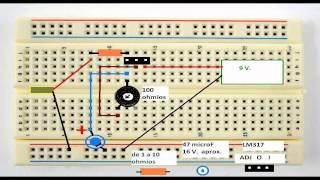 Circuito alimentador para el "Laser que quema"