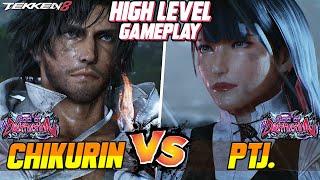 Tekken 8 ▰ THY | Chikurin (CLIVE) vs PTJ (JUN KAZAMA) ▰ High Level Showdown!