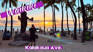 Waikiki Walk | Kalakaua Ave. | Duck Pond | Hawaii