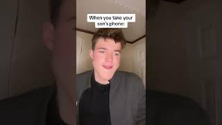 When you get your phone taken away .     #shorts #comedy #funny