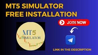 HOW TO INSTALL MT5 SIMULATOR FOR FREE ? #mt5freesimulator #freebacktestingtool