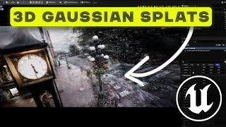 3D Gaussian Splatting in UNREAL ENGINE 5 is INSANE!