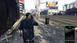 Franklin calls Tanisha, but then this happens - GTA V