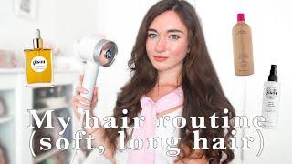 My Hair Routine for Long & Soft Hair + Zuvi Halo Hair Dryer Review