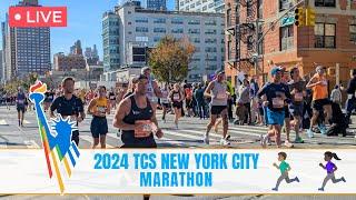  NYC LIVE | 2024 TCS NYC Marathon ‍️‍️