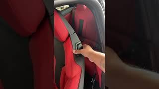 2022 BMW G82 M4 with Fiona red extended leather interior