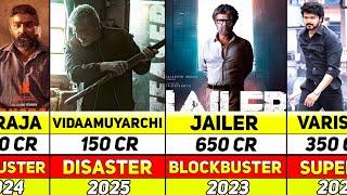 Top 50 TAMIL INDUSTRY Highest Grossing Movies | VidaaMuyarchi | Jailer | Leo