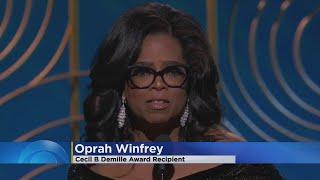 Oprah Winfrey’s Big Speech, #MeToo Movement Highlight Golden Globes