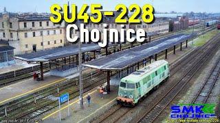 Pierwsza inspekcja SU45-228 w SMK Chojnice // First inspection of SU45-228 locomotive, Chojnice