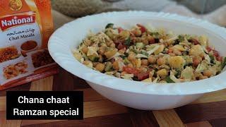 chana chaat recipe by munazaasad |chana aloo chat