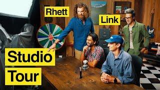 We Toured Rhett and Link's Wildly Mythical Studio