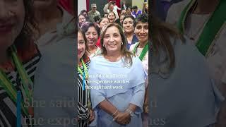 Peru police raid President Dina Boluarte's home looking for Rolex watches | DW Shorts