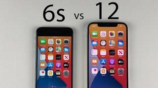 iPhone 12 vs iPhone 6s Speed Test