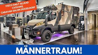 Traum auf Rädern - Iveco Daily Expeditionsmobil - CVS Vans Duisburg - Caravan Salon Düsseldorf