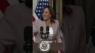 Watch the moment Kamala Harris talks about coconut tree during 2023 speech #shorts