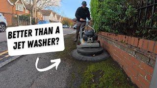 This Tool Beats a Pressure Washer for Moss Removal! | Making The Path Less Slippery For Free