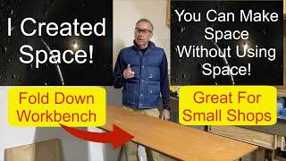 How To Make A Fold Down Workbench