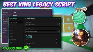 King Legacy Script Pastebin | Auto Farm Level, Candy, Raid, and More | Mobile and PC (2024)