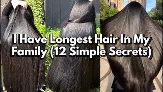 12 Hair Growth Secrets TO GET LONG HEALTHY HAIR NATURALLY - Natural Hair Hacks That Really Work