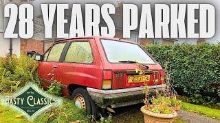 Will It RUN AND DRIVE? 1988 Vauxhall Nova UNTOUCHED for 28 YEARS! Can I bring It BACK TO LIFE?!