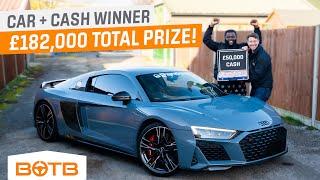 Brixton Music Producer Wins A £132,000 Audi R8 V10 | BOTB Dream Car Winner