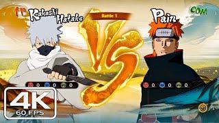 Kakashi Vs Pain Gameplay - Naruto Storm 4 Next Generations (4K 60fps)