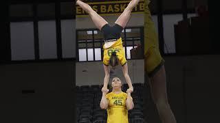 Holy Strength + Flexibility  with Baylor Acrobatics & Tumbling #sicem #shorts #viral #trending