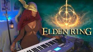 Elden Ring Main Theme Piano Cover in Malenia Cosplay | Aliya Will