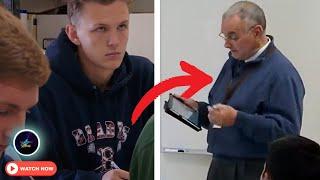 Strict teacher is hated by entire class, then student discovers his secret life