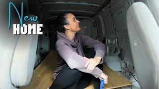 Building a new temporary home | Van life