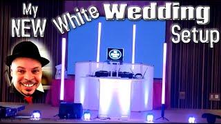 DJ Gig Log | My New ALL WHITE Wedding Setup | 2 Gigs in One Video