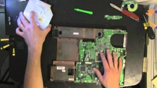 ACER Travelmate 4060  take apart, disassemble, how to open disassembly