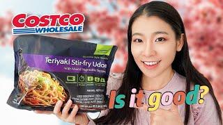 Costco Japanese style Teriyaki Stir Fry Udon with Mixed Vegetables|Pulmuone |Costco Ramen Review