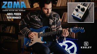 Keeley Electronics ZOMA Stereo Reverb and Tremolo - Ariel Posen Performance