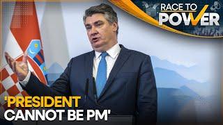 Croatian President barred Zoran Milanović from running for PM | Race To Power